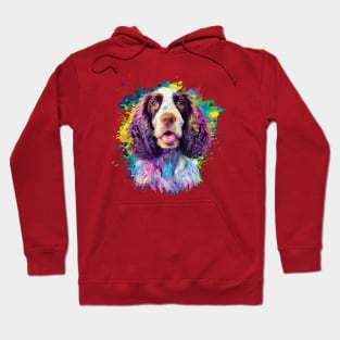 Springer Spaniel Happy Dog Photo Design Hoodie